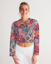 Peex Cropped Pullover - Blissfully Brand
